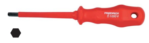 定绝缘内六方改锥