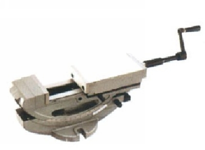 倾斜式油压台钳