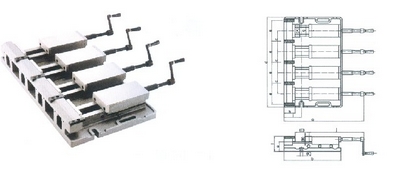 并联式压台钳