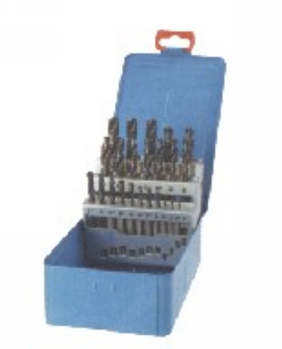 HSSE镀钛高速钢直柄麻花钻头组套