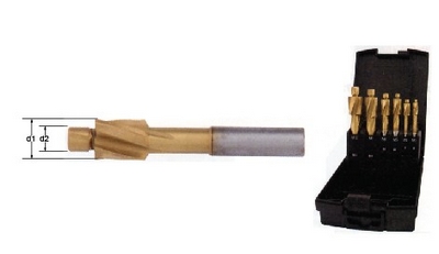 镀钛通孔圆柱沉头孔平锪钻