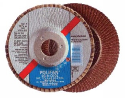 涂层刚玉百叶角磨轮