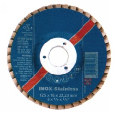 锆石百叶角磨轮