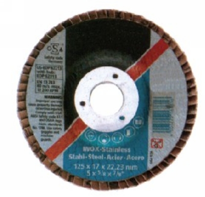 刚玉百叶角磨轮