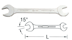 公制双开口扳手