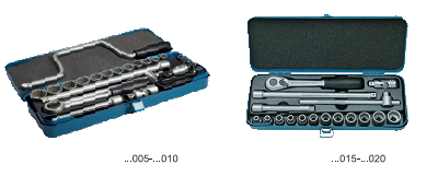 3/8"公制套筒组套