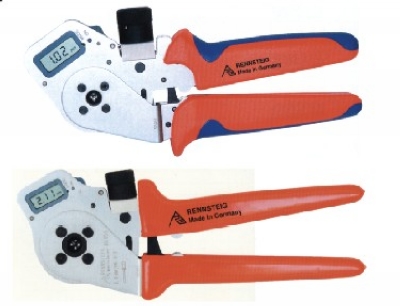 四心轴数显压线钳