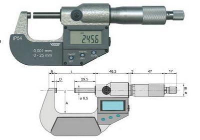 数显外径千分尺