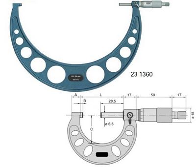大型外径千分尺